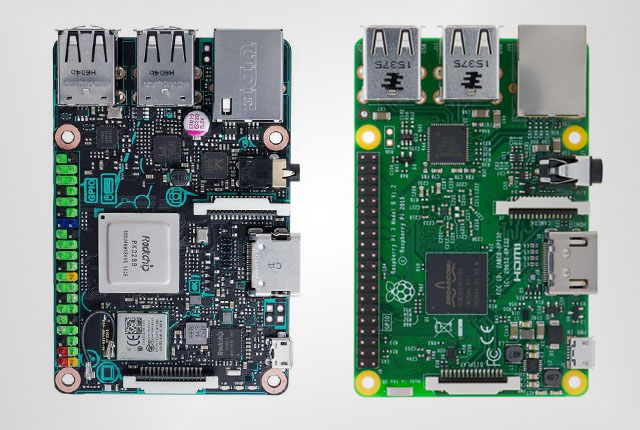 Raspberry Pi 3 Vs Asus Tinker Board