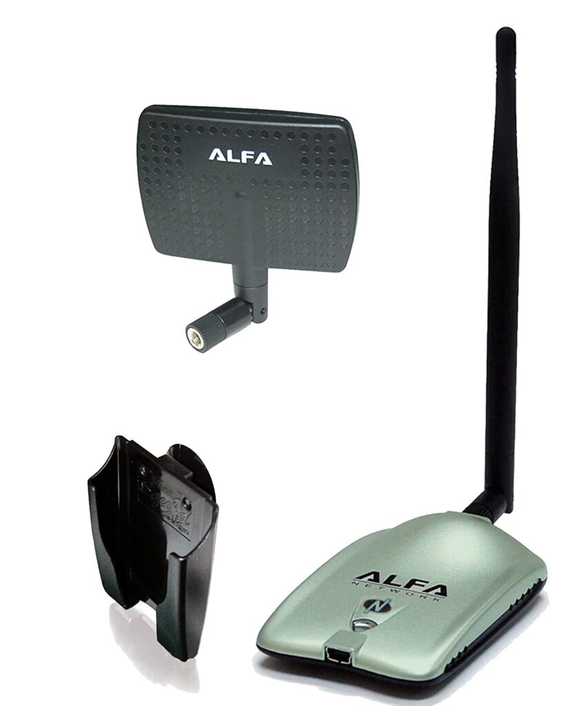 Alfa High Gain Long-Range Adapter for Kali Linux