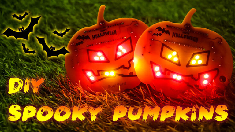 Arduino DIY Halloween Pumpkin – Glowing Arduino Jackolantern for Halloween