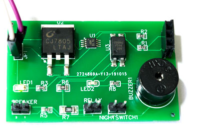 PIR Sensor Based Burglar Alarm with PCB Layout