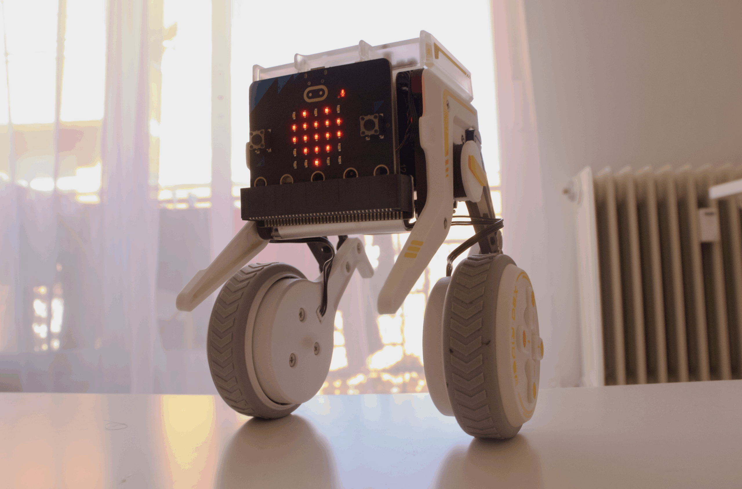 Self‑Balancing Micro:bit Robot